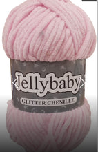 Load image into Gallery viewer, Jellybaby Glitter Chenille Chunky - 8 Colours