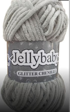 Load image into Gallery viewer, Jellybaby Glitter Chenille Chunky - 8 Colours