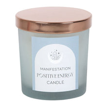 Load image into Gallery viewer, Positive Energy White Sage Crystal Chip Candle