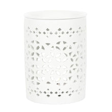 Load image into Gallery viewer, White Matte Cut Out Oil Burner
