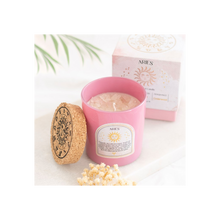 Load image into Gallery viewer, Aries Cedarwood Gemstone Zodiac Candle