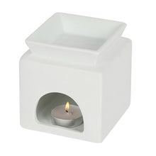 Load image into Gallery viewer, White Family Cut Out Oil Burner