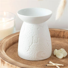Load image into Gallery viewer, White Ceramic Constellation Oil Burner
