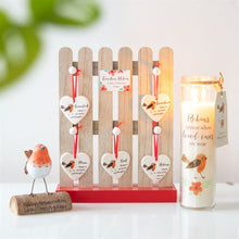 Load image into Gallery viewer, Robins Appear Cranberry Tube Candle