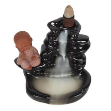 Load image into Gallery viewer, Buddha Waterfall Backflow Incense Burner