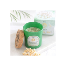 Load image into Gallery viewer, Leo Orange & Bergamot Gemstone Zodiac Candle