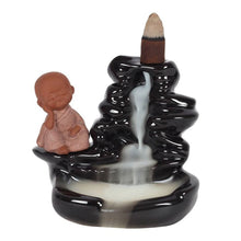 Load image into Gallery viewer, Buddha Waterfall Backflow Incense Burner