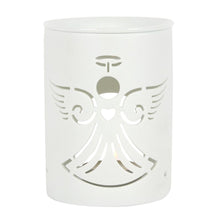 Load image into Gallery viewer, White Angel Cut Out Oil Burner