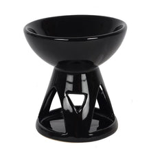 Load image into Gallery viewer, Black Deep Bowl Oil Burner