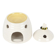 Load image into Gallery viewer, White Beehive Oil Burner