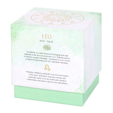 Load image into Gallery viewer, Leo Orange & Bergamot Gemstone Zodiac Candle