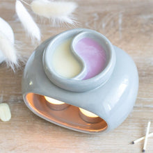 Load image into Gallery viewer, Grey Double Oil Burner