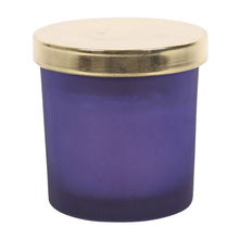 Load image into Gallery viewer, Third Eye Chakra Lavender Crystal Chip Candle