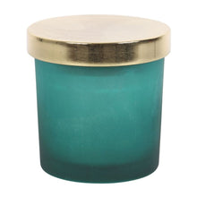 Load image into Gallery viewer, Heart Chakra Mint Crystal Chip Candle