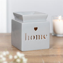 Load image into Gallery viewer, Grey Home Cut Out Oil Burner