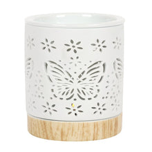 Load image into Gallery viewer, Matte Ceramic Butterfly Oil Burner