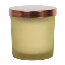 Load image into Gallery viewer, New Moon Wild Orange Manifestation Candle with Clear Quartz