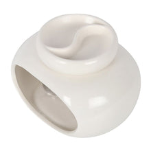 Load image into Gallery viewer, Off White Double Oil Burner