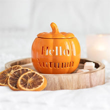 Load image into Gallery viewer, Hello Autumn Pumpkin Oil Burner