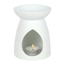 Load image into Gallery viewer, White Ceramic Constellation Oil Burner