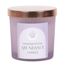 Load image into Gallery viewer, Abundance French Lavender Crystal Chip Candle
