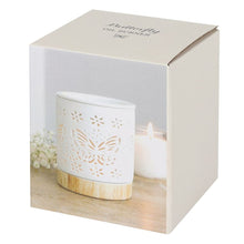 Load image into Gallery viewer, Matte Ceramic Butterfly Oil Burner