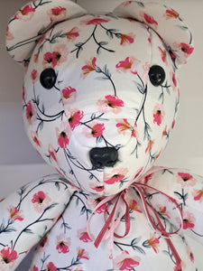 Pink Floral bear