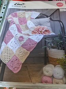 Emu 3009 - Rose Garden Blanket Crochet Pattern
