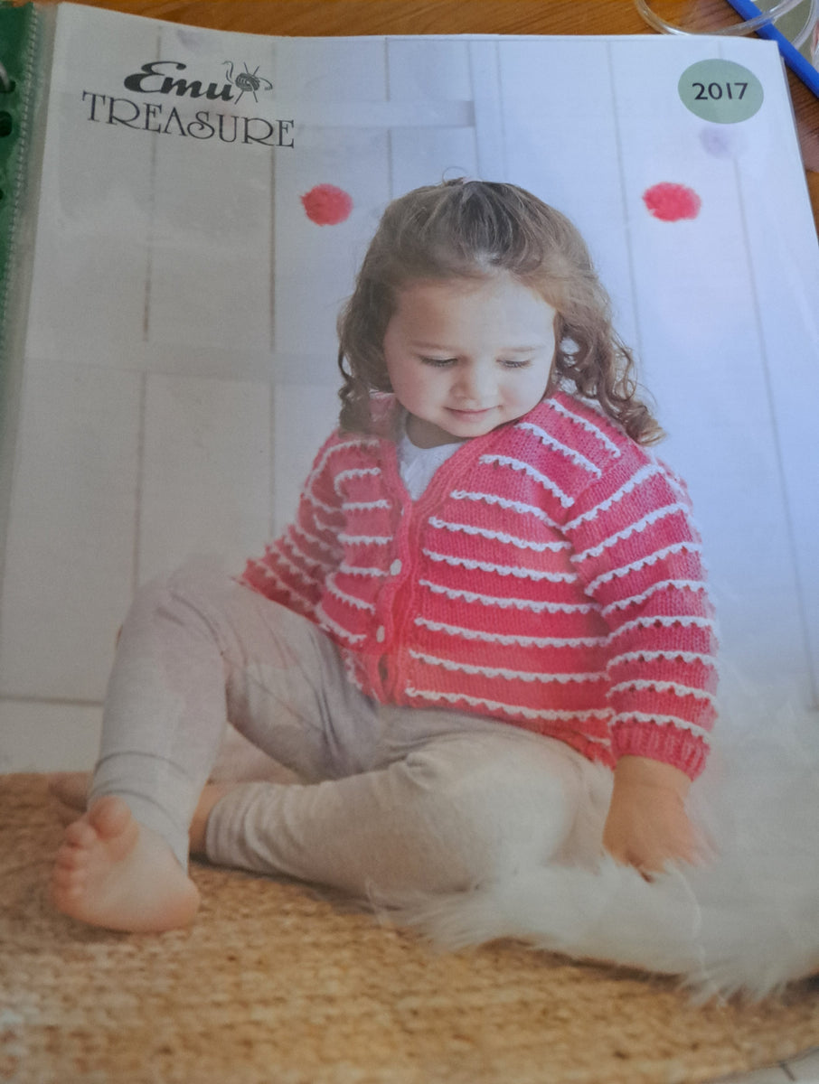 Emu 2017 - Child's Cardigan Knitting Pattern – Make it Wight
