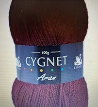 Load image into Gallery viewer, Cygnet Aran - 100g Balls - 9 Colours Available
