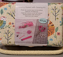 Load image into Gallery viewer, Sewing Box with Sewing Kit
