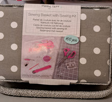 Load image into Gallery viewer, Sewing Box with Sewing Kit
