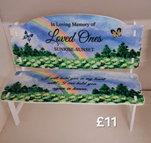 Load image into Gallery viewer, Memorial Bench
