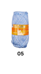 Esteem Double Knit - 100% Recycled Yarn - 16 Colours Available