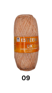 Esteem Double Knit - 100% Recycled Yarn - 16 Colours Available