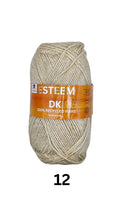 Load image into Gallery viewer, Esteem Double Knit - 100% Recycled Yarn - 16 Colours Available
