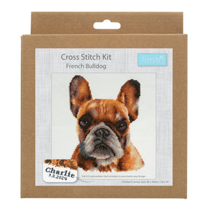 Counted Cross Stitch Kits - French Bulldog