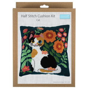 Half Stitch Cushion Kit  - 10 Themes Available