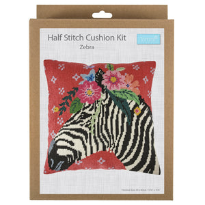 Half Stitch Cushion Kit  - 10 Themes Available