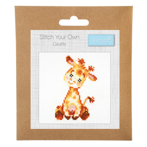 Mini Counted Cross Stitch Kit  - Giraffe