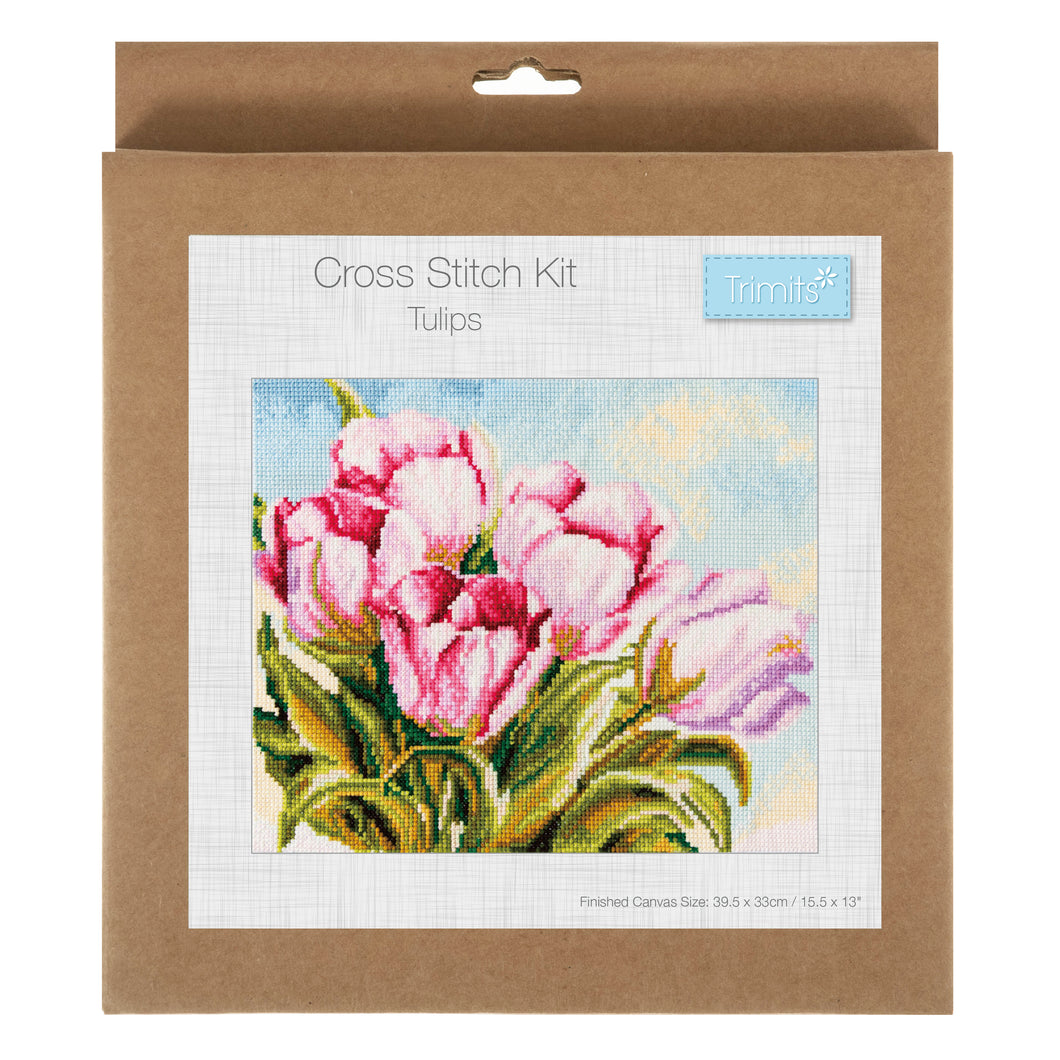 Counted Cross Stitch Kits - Tulips