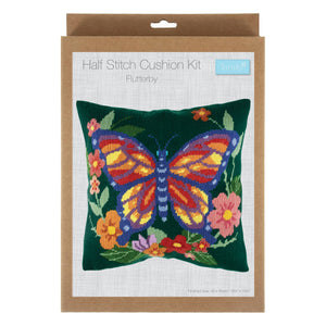 Half Stitch Cushion Kit  - 10 Themes Available