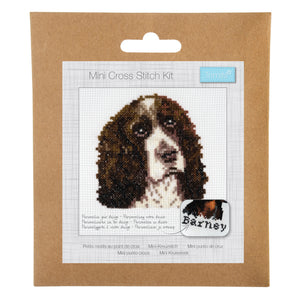 Mini Counted Cross Stitch Kit  - Springer Spaniel