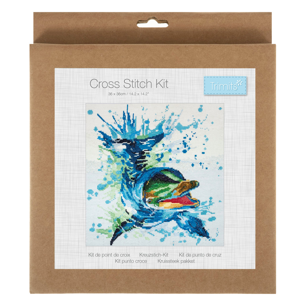 Counted Cross Stitch Kits -Dolphin