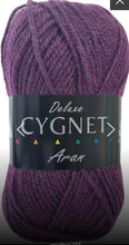 Load image into Gallery viewer, Cygnet Aran - 100g Balls - 9 Colours Available
