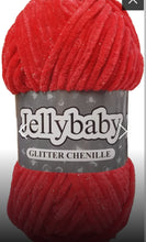 Load image into Gallery viewer, Jellybaby Glitter Chenille Chunky - 8 Colours
