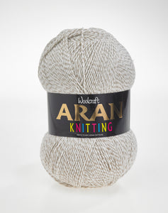 Peat  - Aran Knit Yarn - 400g