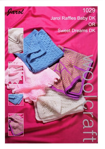Jarol 1029 - Baby's Blankets Knitting Pattern