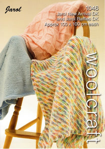 Jarol 1046 - Baby's Blankets Knitting Pattern