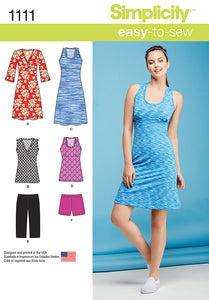 Simplicity 1111- Ladies Loungewear Sewing Pattern - Size 8-16